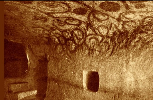 Hypogeum Spiral Ceiling